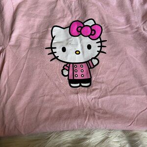 Hello Kitty Cafe Pink T-Shirt Unisex S